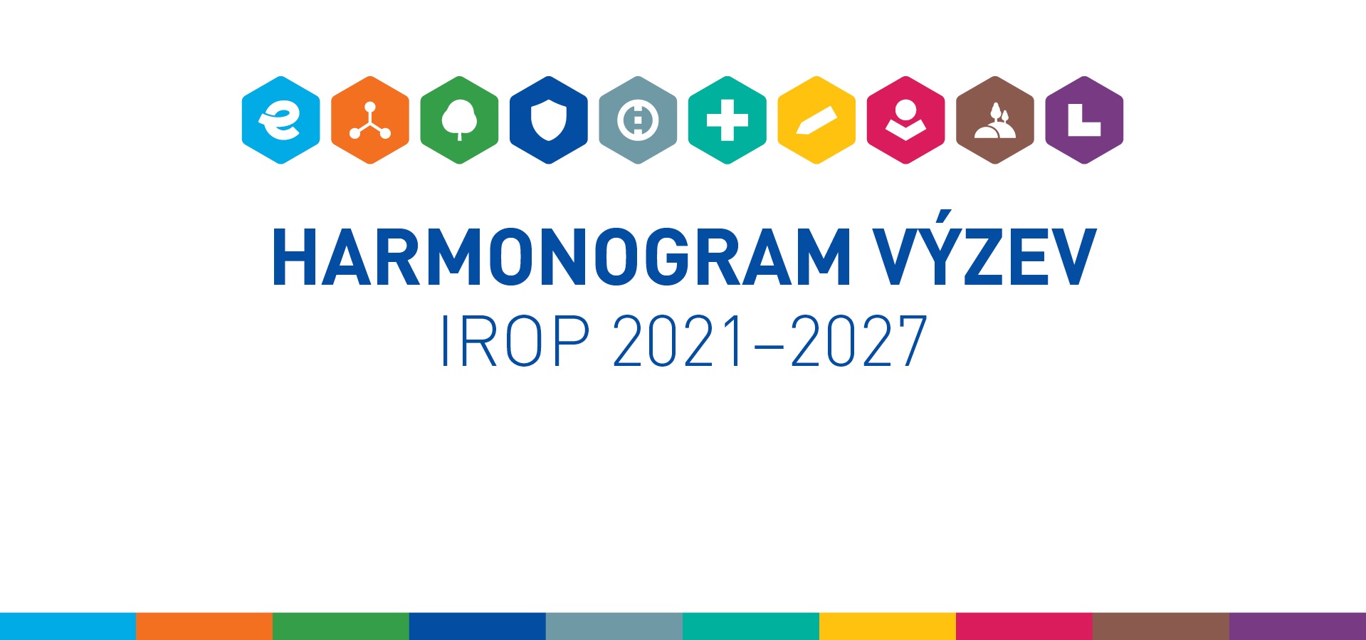 Harmonogram výzev IROP